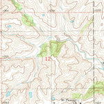 United States Geological Survey Lamoni South, IA-MO (1981, 24000-Scale) digital map