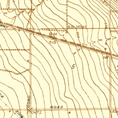 United States Geological Survey Lamont, CA (1929, 31680-Scale) digital map