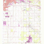 United States Geological Survey Lamont, CA (1954, 24000-Scale) digital map