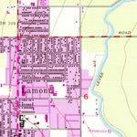 United States Geological Survey Lamont, CA (1954, 24000-Scale) digital map