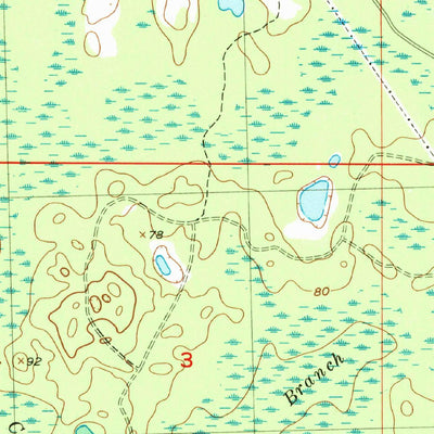 United States Geological Survey Lamont, FL (1955, 24000-Scale) digital map