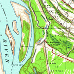 United States Geological Survey Lamont, MS-AR (1939, 62500-Scale) digital map
