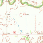 United States Geological Survey Lamont NW, OK (1968, 24000-Scale) digital map