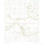 United States Geological Survey Lamont NW, OK (2022, 24000-Scale) digital map