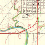 United States Geological Survey Lamont, OK (1968, 24000-Scale) digital map