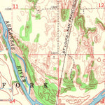 United States Geological Survey Lamont, OK (1968, 24000-Scale) digital map