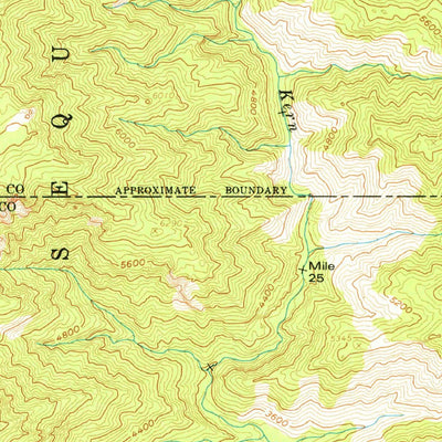 United States Geological Survey Lamont Peak, CA (1956, 62500-Scale) digital map