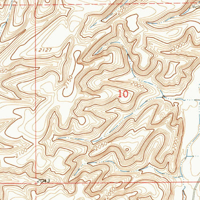 United States Geological Survey Lamont, WA (1964, 24000-Scale) digital map