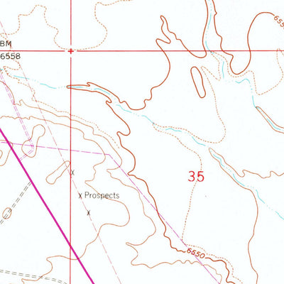 United States Geological Survey Lamont, WY (1961, 24000-Scale) digital map