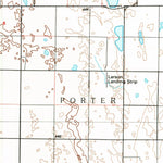 United States Geological Survey Lamoure, ND (1986, 100000-Scale) digital map