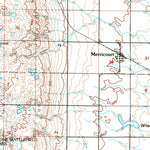 United States Geological Survey Lamoure, ND (1986, 100000-Scale) digital map