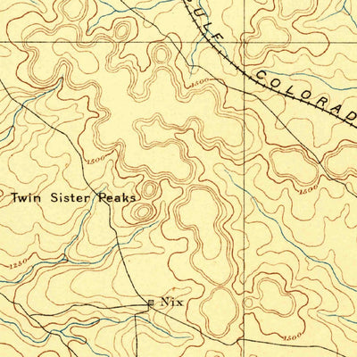 United States Geological Survey Lampasas, TX (1887, 125000-Scale) digital map