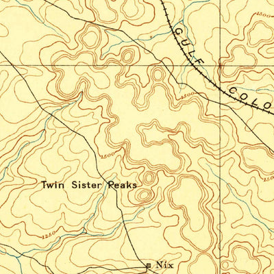 United States Geological Survey Lampasas, TX (1894, 125000-Scale) digital map