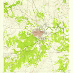 United States Geological Survey Lampasas, TX (1954, 24000-Scale) digital map