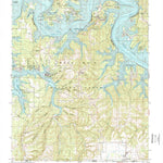 United States Geological Survey Lampe, MO (1989, 24000-Scale) digital map