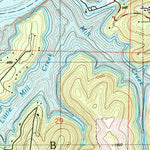 United States Geological Survey Lampe, MO (1989, 24000-Scale) digital map