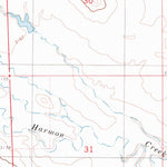 United States Geological Survey Lampkin Gulch, MT (1980, 24000-Scale) digital map