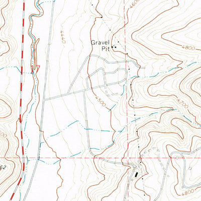 United States Geological Survey Lampo Junction, UT (1972, 24000-Scale) digital map