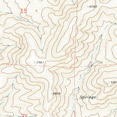 United States Geological Survey Lampo Junction, UT (1972, 24000-Scale) digital map