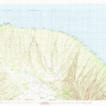 United States Geological Survey Lanai North, HI (1984, 25000-Scale) digital map