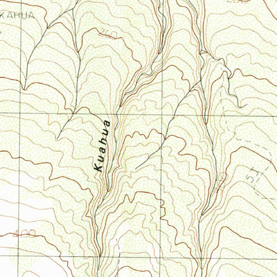 United States Geological Survey Lanai North, HI (1984, 25000-Scale) digital map