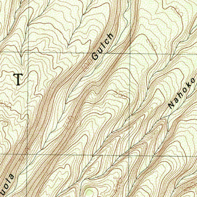 United States Geological Survey Lanai North, HI (1984, 25000-Scale) digital map
