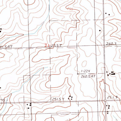 United States Geological Survey Lanark, IL (1985, 24000-Scale) digital map