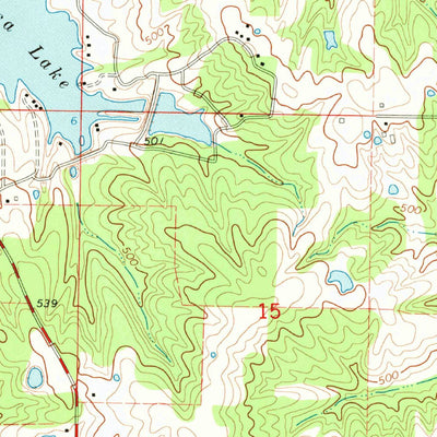 United States Geological Survey Lancaster, IL (1968, 24000-Scale) digital map
