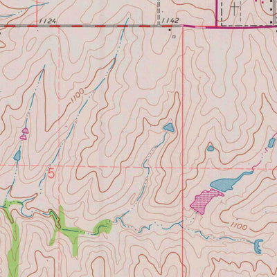 United States Geological Survey Lancaster, KS (1961, 24000-Scale) digital map