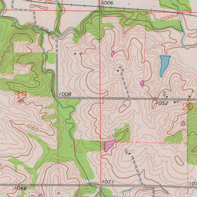 United States Geological Survey Lancaster, KS (1961, 24000-Scale) digital map