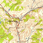 United States Geological Survey Lancaster, KY (1952, 24000-Scale) digital map