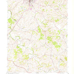 United States Geological Survey Lancaster, KY (1961, 24000-Scale) digital map