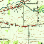 United States Geological Survey Lancaster, NY (1950, 24000-Scale) digital map