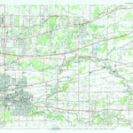United States Geological Survey Lancaster, NY (1982, 25000-Scale) digital map