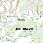 United States Geological Survey Lancaster, NY (2023, 24000-Scale) digital map