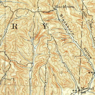 United States Geological Survey Lancaster, OH (1907, 62500-Scale) digital map