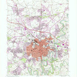 United States Geological Survey Lancaster, PA (1956, 24000-Scale) digital map