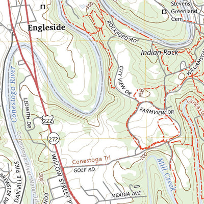 United States Geological Survey Lancaster, PA (2023, 24000-Scale) digital map