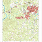 United States Geological Survey Lancaster, SC (1969, 24000-Scale) digital map