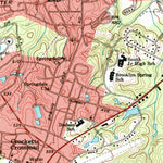 United States Geological Survey Lancaster, SC (1969, 24000-Scale) digital map