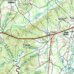 United States Geological Survey Lancaster, SC-NC (1986, 100000-Scale) digital map