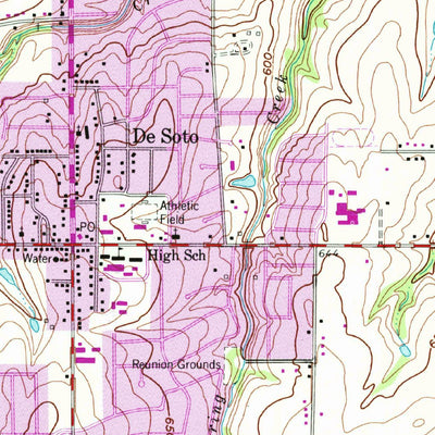 United States Geological Survey Lancaster, TX (1959, 24000-Scale) digital map