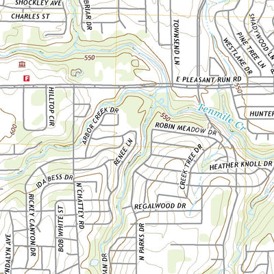 United States Geological Survey Lancaster, TX (2022, 24000-Scale) digital map