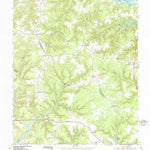 United States Geological Survey Lancaster, VA (1968, 24000-Scale) digital map