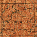 United States Geological Survey Lancaster, WI-IA-IL (1900, 125000-Scale) digital map