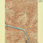 United States Geological Survey Lancaster, WI-IA-IL (1904, 125000-Scale) digital map