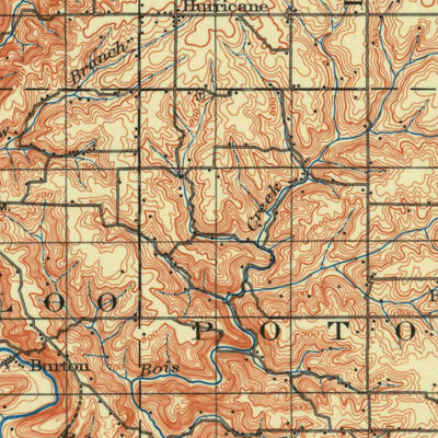 United States Geological Survey Lancaster, WI-IA-IL (1904, 125000-Scale) digital map