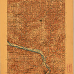 United States Geological Survey Lancaster, WI-IA-IL (1908, 125000-Scale) digital map