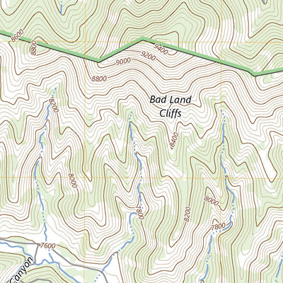 United States Geological Survey Lance Canyon, UT (2023, 24000-Scale) digital map