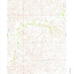 United States Geological Survey Lance Creek NW, WY (1981, 24000-Scale) digital map
